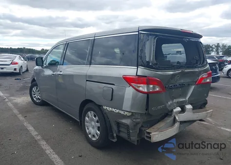 2012 Nissan Quest S z USA, uszkodzony, nr VIN JN8AE2KP5C9032958